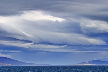 Obraz premium Schiffspassage in Patagonien