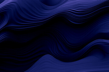 Blue abstract background , geometrical Generative AI