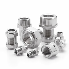 The water pipe connector manufacturing concept created with ai technology