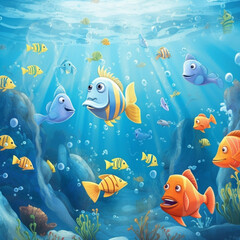 fish in the sea
