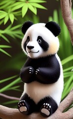 cute panda 