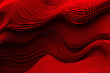 Red abstract background generative AI