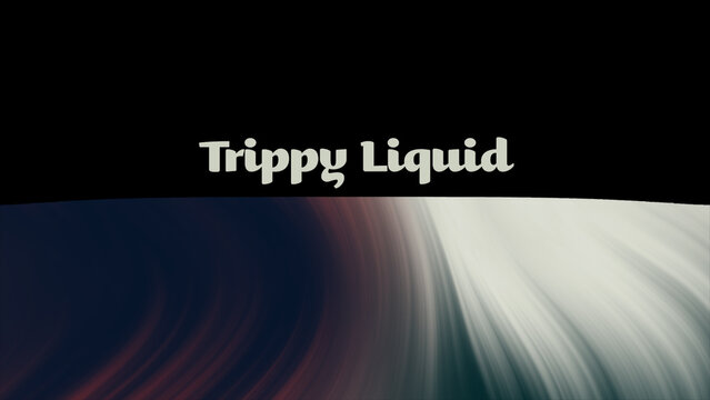 Trippy Liquid Text Transitions