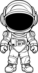 Astronaut Illustration