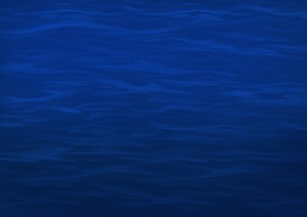 Fototapeta premium blue ocean waves digital art background illustration background