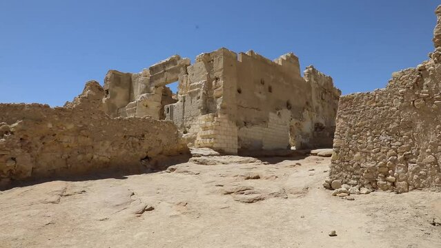 Beautiful view of the Oracle Temple in Siwa Oasis, Egypt