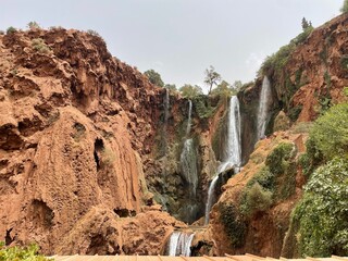 Fototapeta premium Cascade d'Ouzoud Maroc 