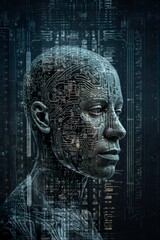 Humanoid robot, if AI were a digital being