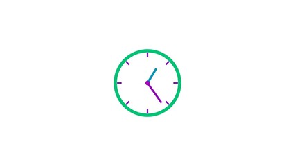 abstract beautiful clock illustration background	
