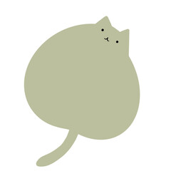 Chubby cat