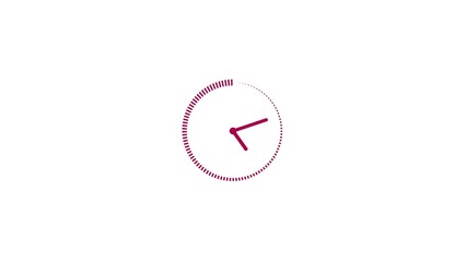 abstract beautiful clock illustration background	
