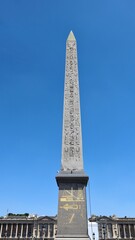 photo obélisque de Louxor Place de la concorde Paris France europe