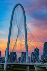 Margaret Hunt Hill Bridge Dallas Texas