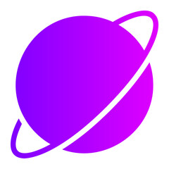 planet gradient icon