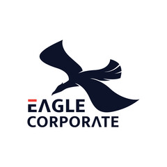 Eagle Tech Logo Template Design Vector, Emblem, Design Concept, Creative Symbol, Icon