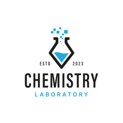 Vector of lab logo design template science lab creative icon symbol