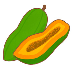 papaya fruit