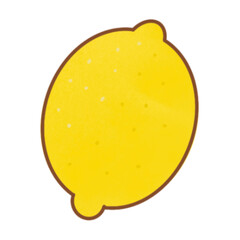 lemon, slice of lemon