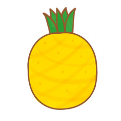 pineapple vector