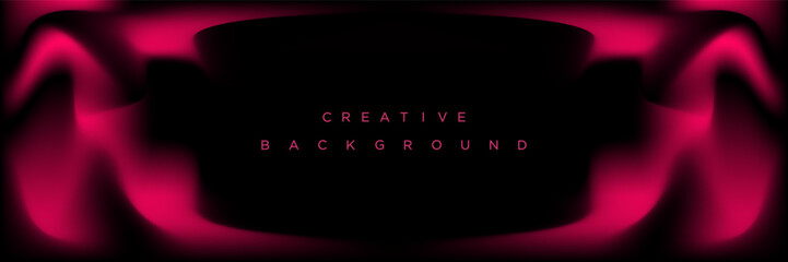 Modern abstract beauty red purple gradient banner background design