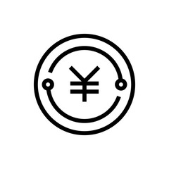 yen line icon