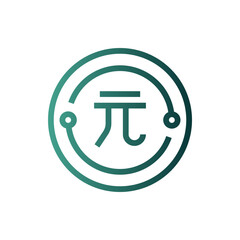 renminbi gradient icon