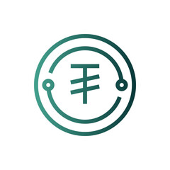 tughrik gradient icon