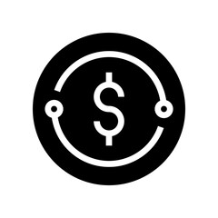 dollar glyph icon