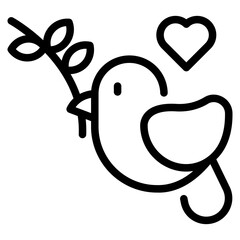 Pigeon Bird Icon