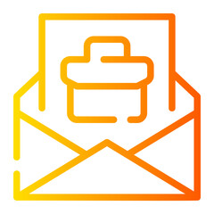 mail gradient icon