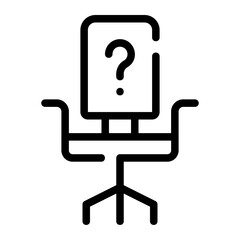 recruitment line icon