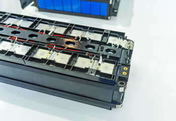lithium battery pack module with bms available for electric car or storage power station