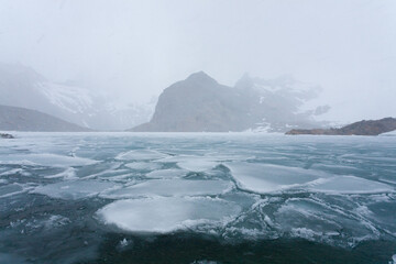 Laguna de Los Tres view, Fitz Roy mountain, Patagonia