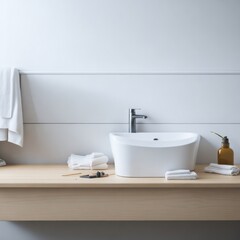 modern bathroom interior