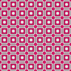 Seamless Creative Retro Interior Tile Floral Drawing Beautiful Summer Template Fashion Graphic Textile Art Backdrop Fabric Wallpaper Background Geometric Texture Print Design Modern Pattern.