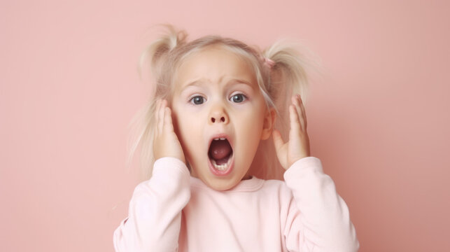  child screaming , Generative ai