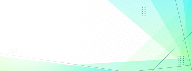 banner background. colorful collection, white, green gradation memphis style 