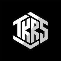 TKRS Letter hexagonal logo