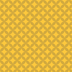 seamless pattern with stars on gold color