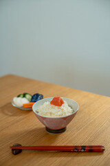 日本の健康的なご飯