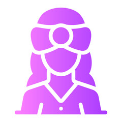 fortune teller Gradient icon