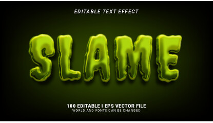 slame text effect