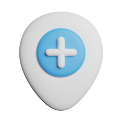 Fototapeta premium Pin Plus New Mark