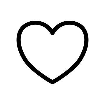 black heart shape