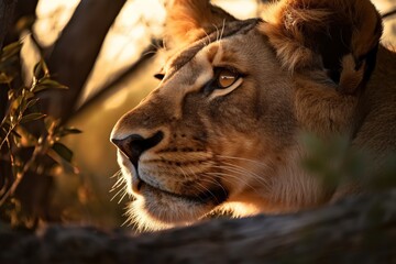 Lion Close - Up