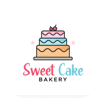 sweet cupcake bakery logo design inspiration.best for your logo, symbols, brand identity, icons, or others