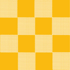 Yellow Scotch Pattern Yellow Needles Yellow Scotch
