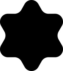 Star shapes set. Graphic elements