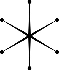 Star shapes set. Graphic elements