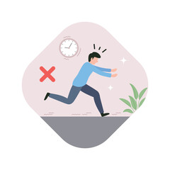 Earthquake emergency safety rules and instruction vector illustration. Don't panic and stay as calm as possible